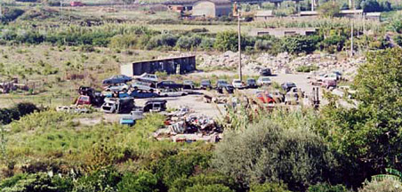 deposito automobili in rottamazione