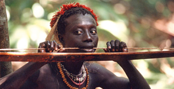 jarawa con arco